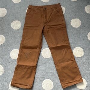 Carhartt Children’s’ Flannel Lined Brown Pants